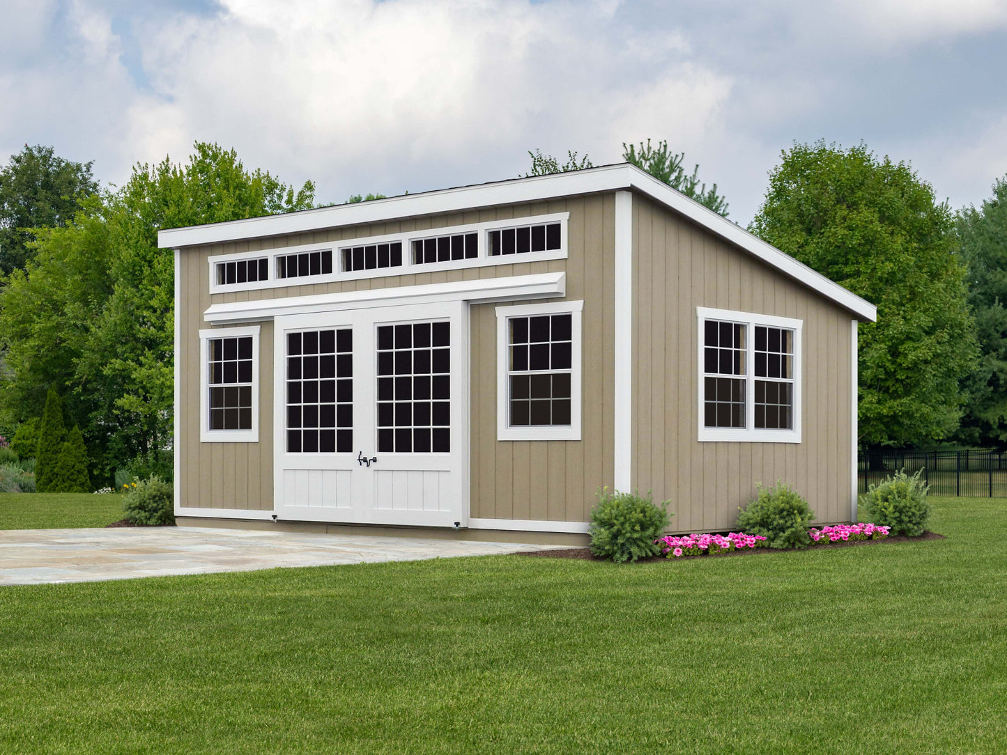 14x20 Leanto Studio Shed Series