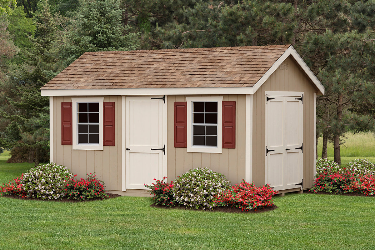 Colonial A-frame Shed Series