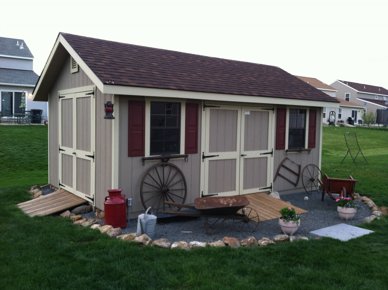 Victorian A-frame Shed Series