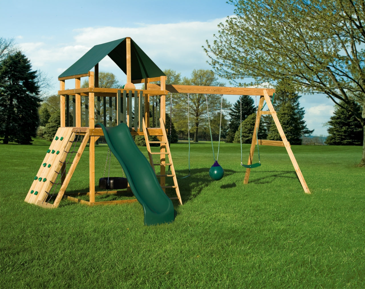 Wood Swingsets