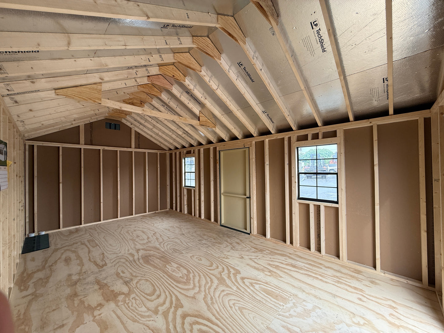 12x20 Colonial Aframe Shed 114829