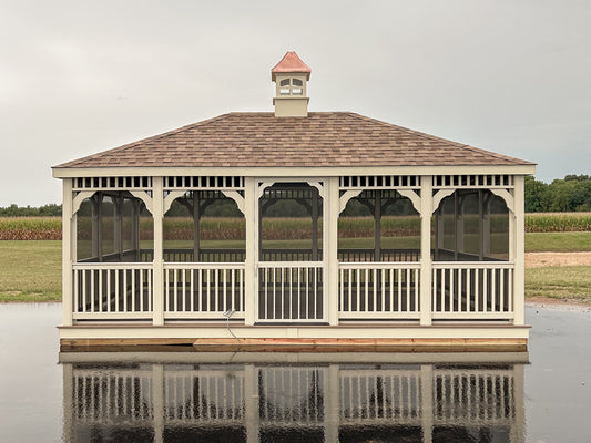 14X20 VINYL GAZEBO 115524
