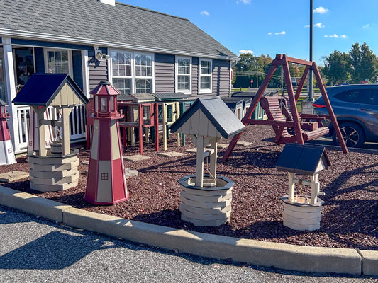 Outdoor Lighthouses, Wishing Wells, Windmills